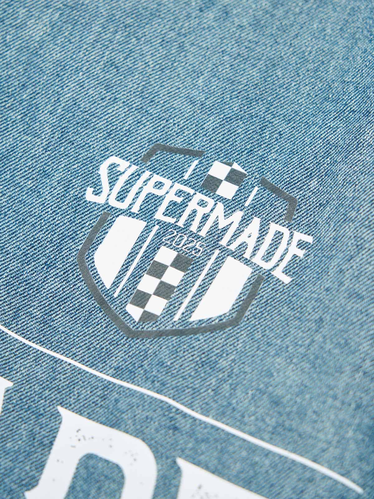 Original Embroidered Patches Denim Shirt