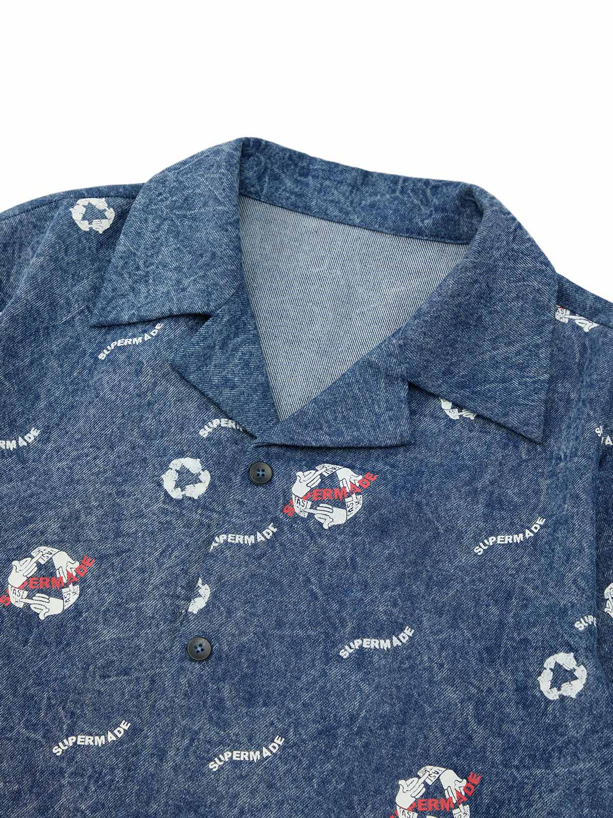 Original Print Denim Shirts