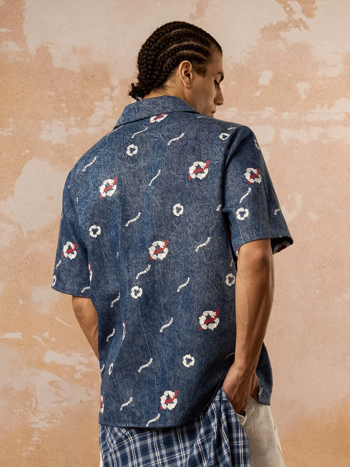 Original Print Denim Shirts
