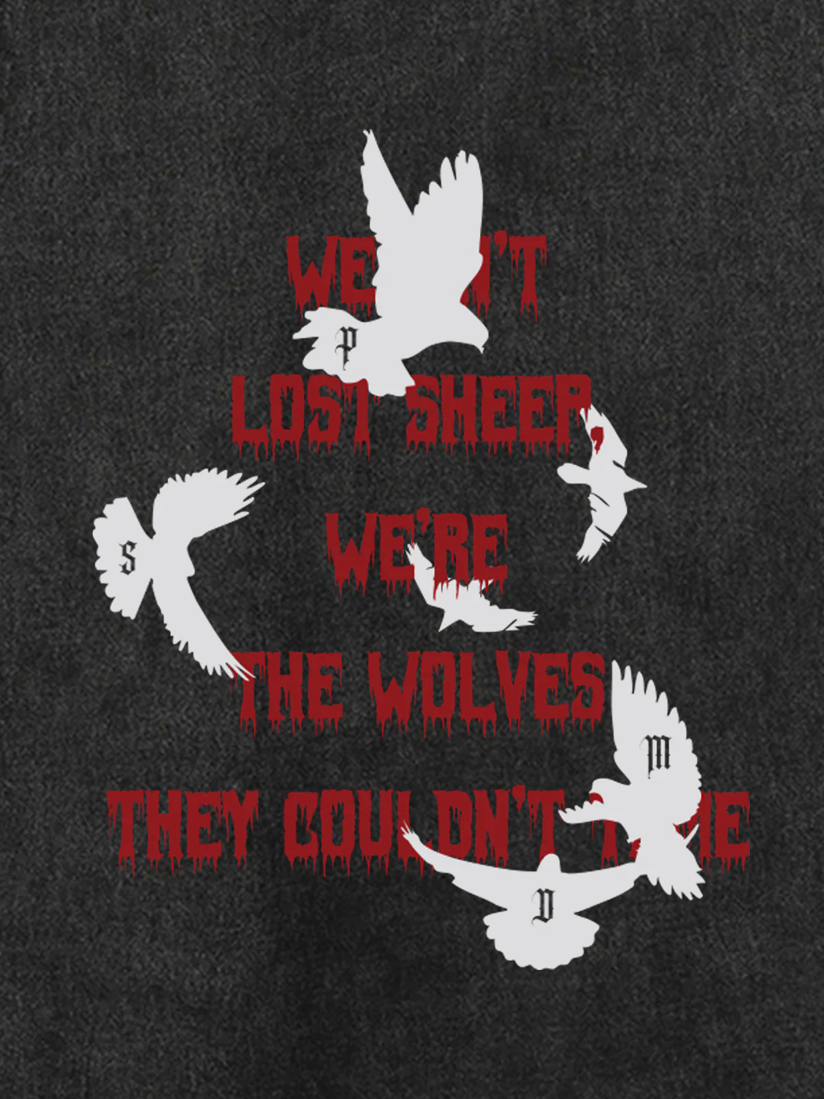 Original Saint Slogan Graphic Vest