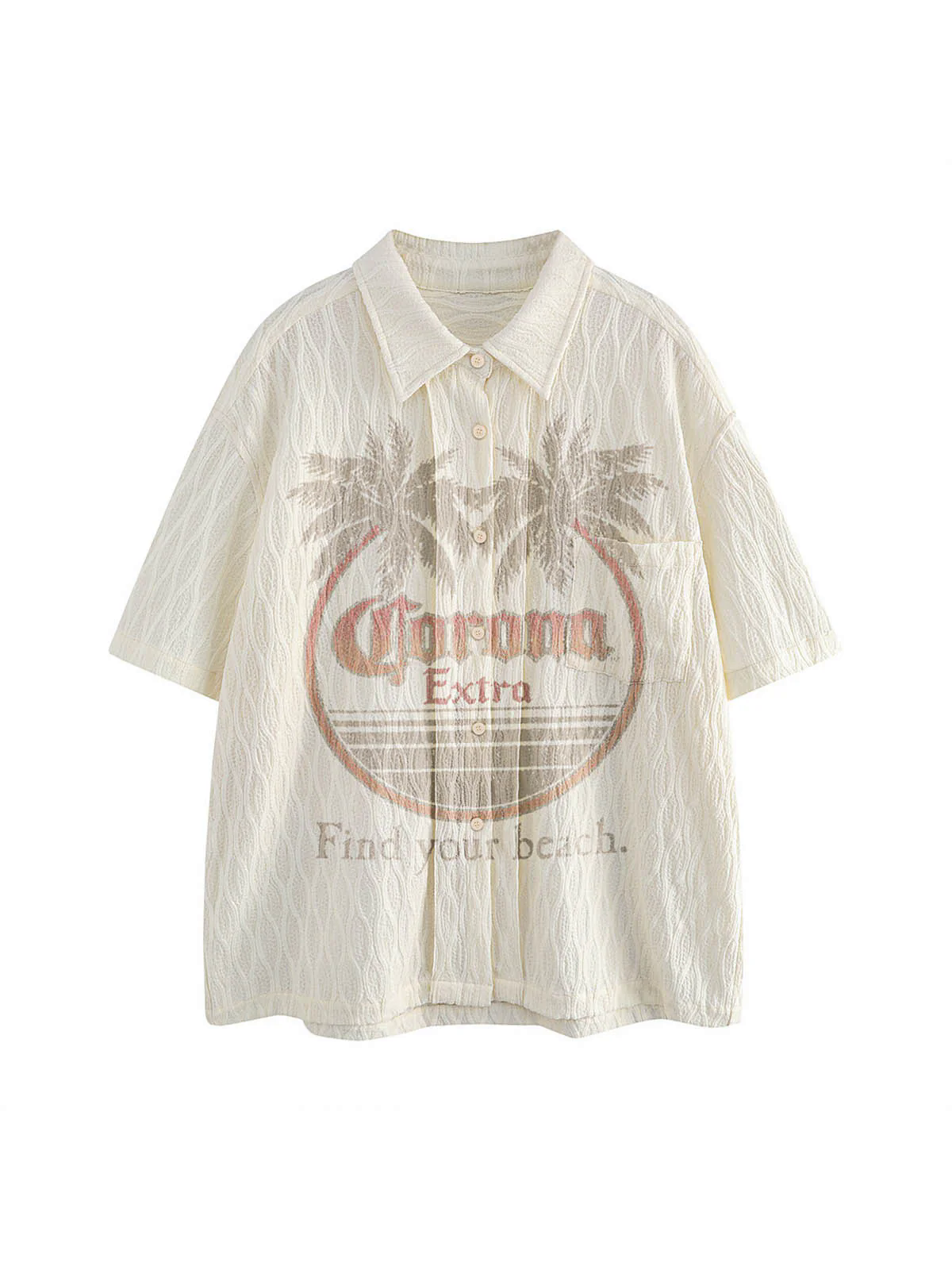 Palm Tree Short-Sleeve Shirt