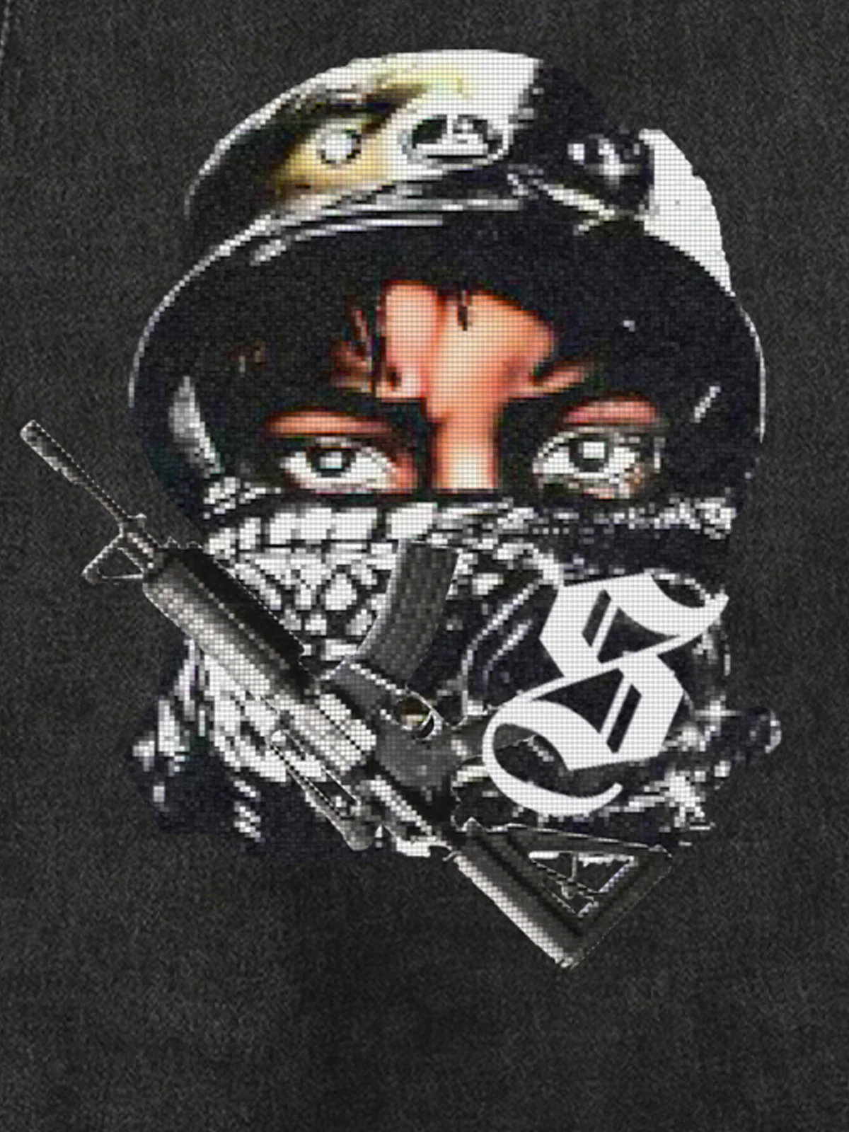 Orginal Street Tactical Graphic Print Vest