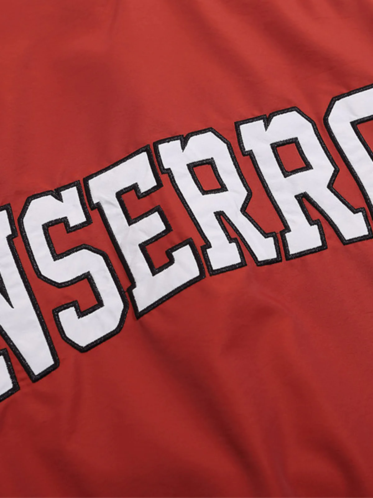 Street V-Neck Baseball-Inspired Sweatshirt