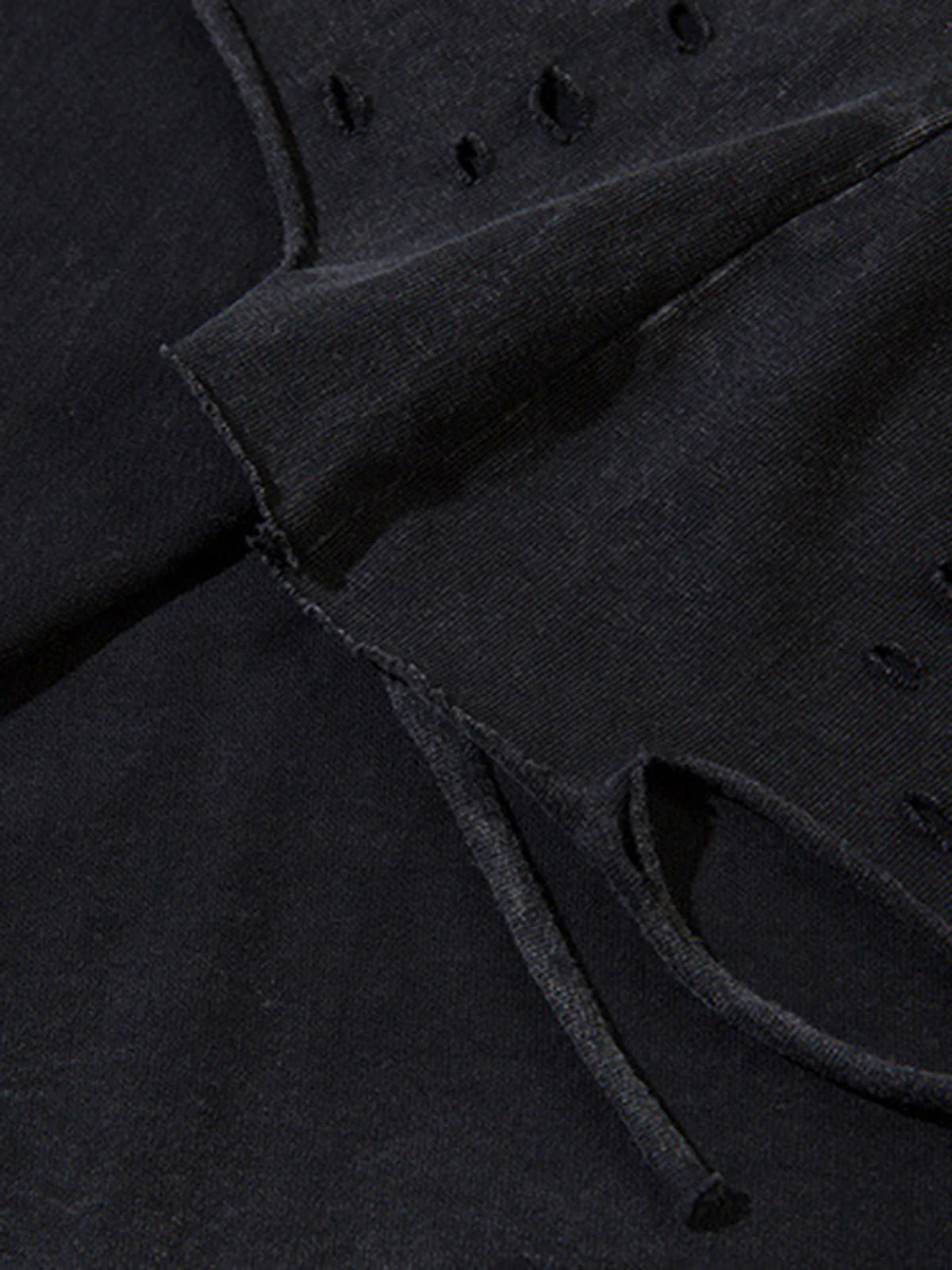 Raw Edge Butterfly Print Vest