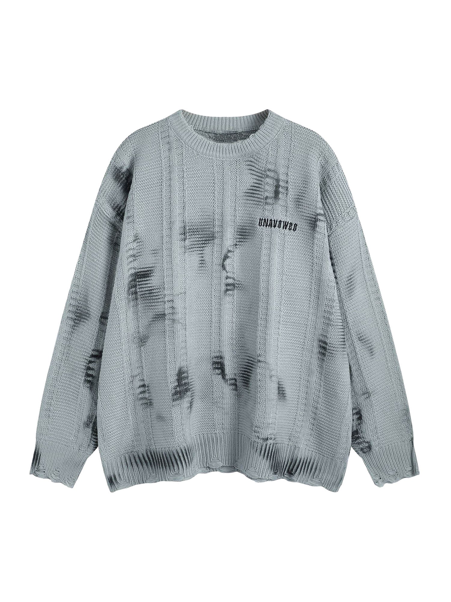 Tie-Dye Wasteland Style Sweater - 2187