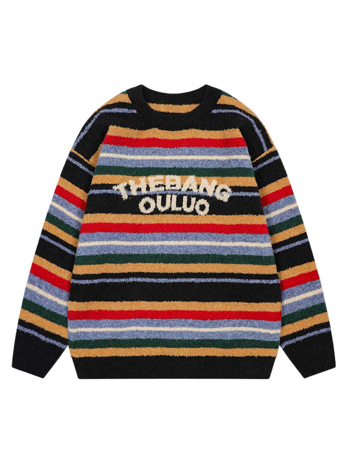 Vintage Striped Sweater - 2344