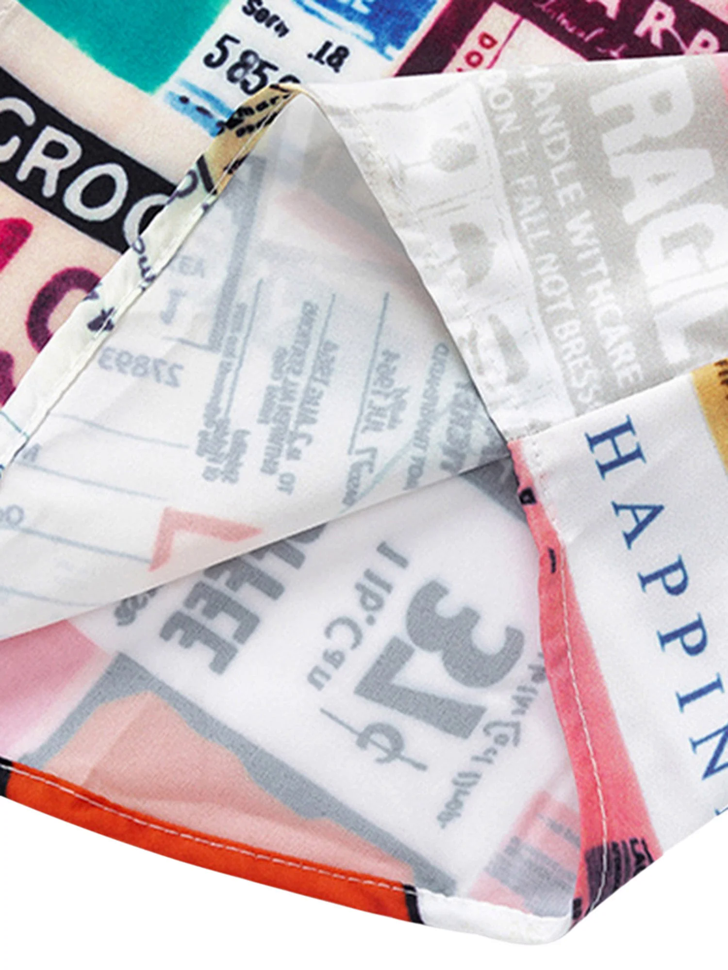 Street Full Printed Short-sleeved Shirts - 2259