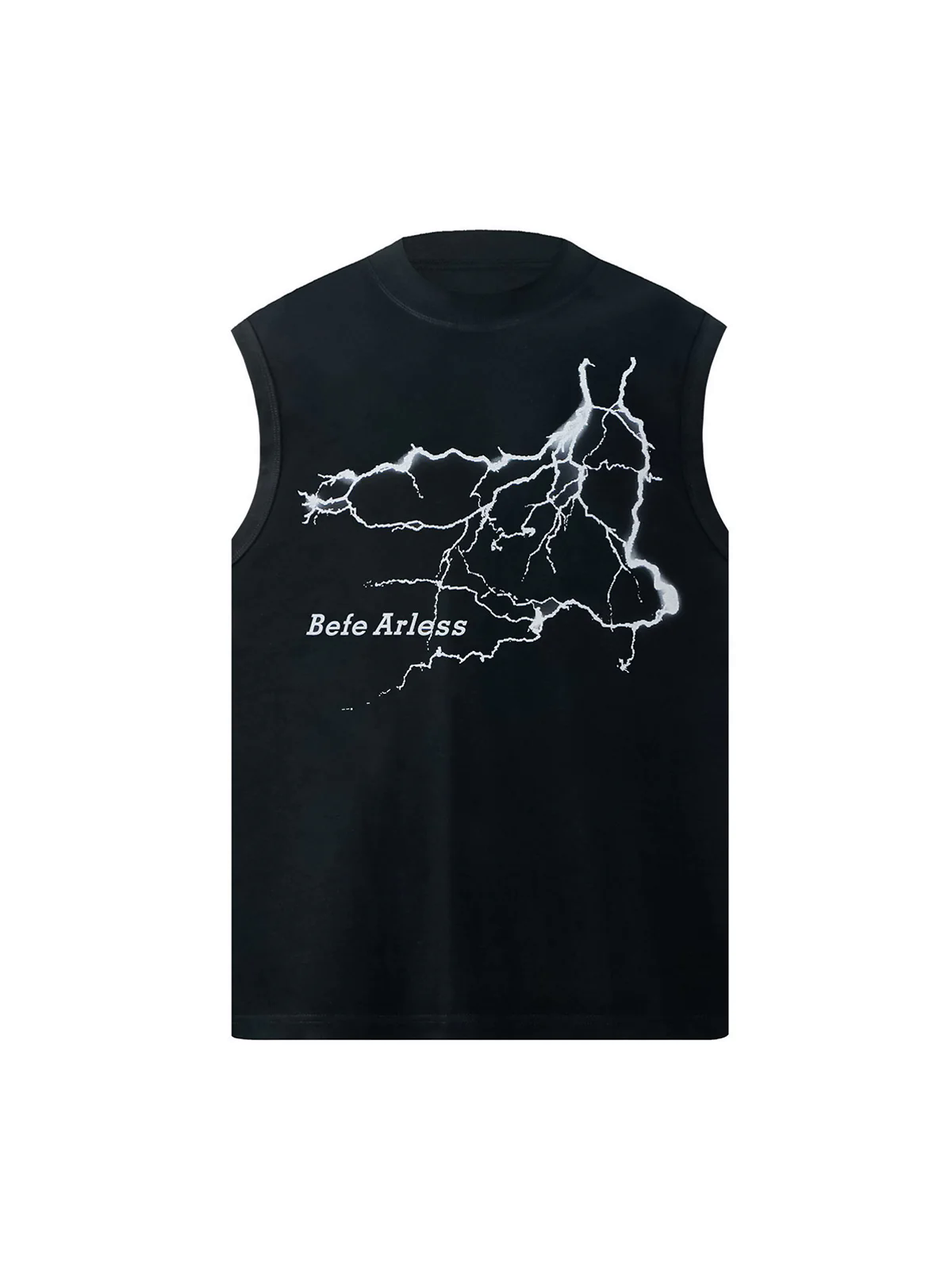 Bold Lightning Graphic Vest