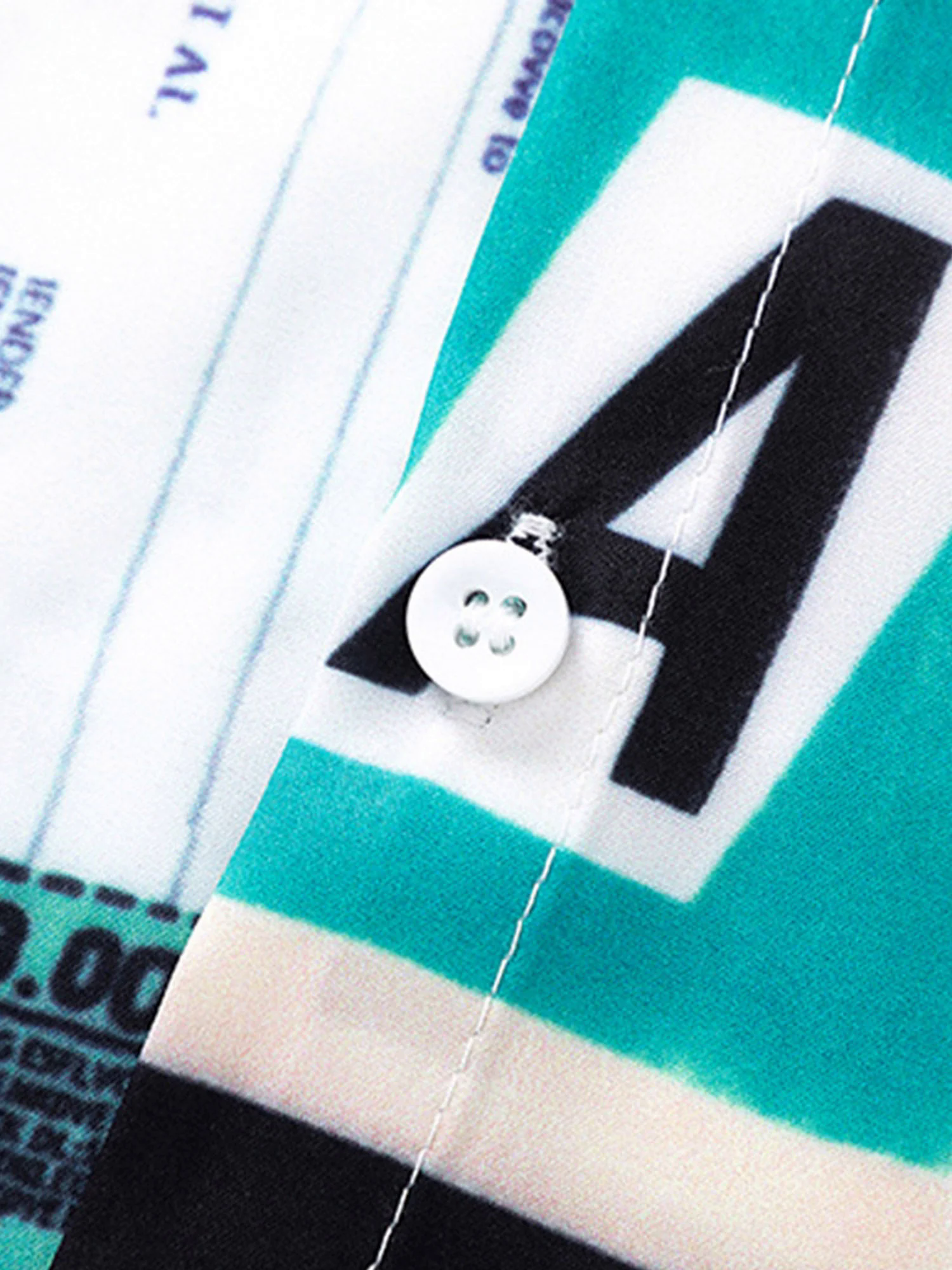 Street Full Printed Short-sleeved Shirts - 2259