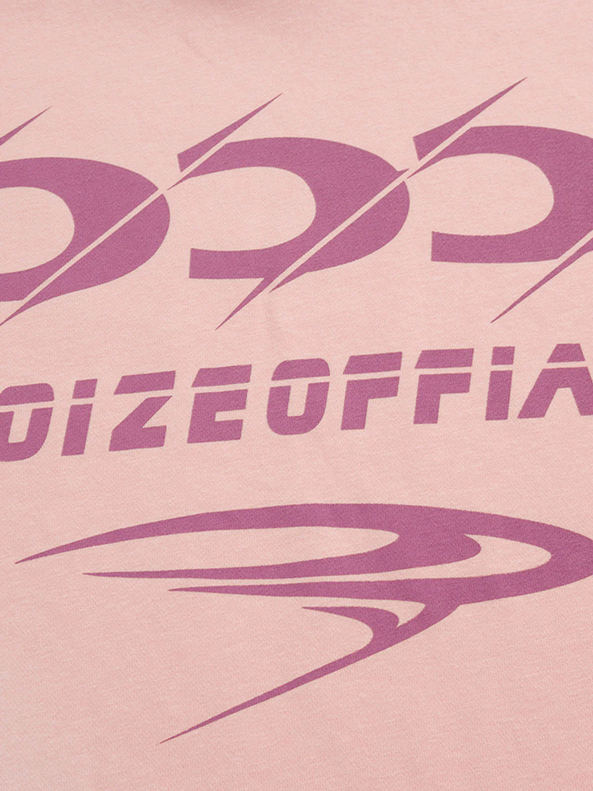 Heavy Washed Letter Print Hoodie