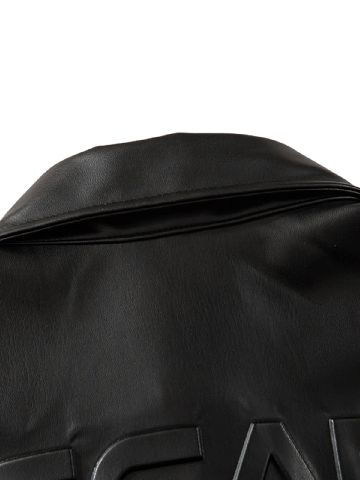 Cleanfit Short-Sleeve PU Leather Shirt