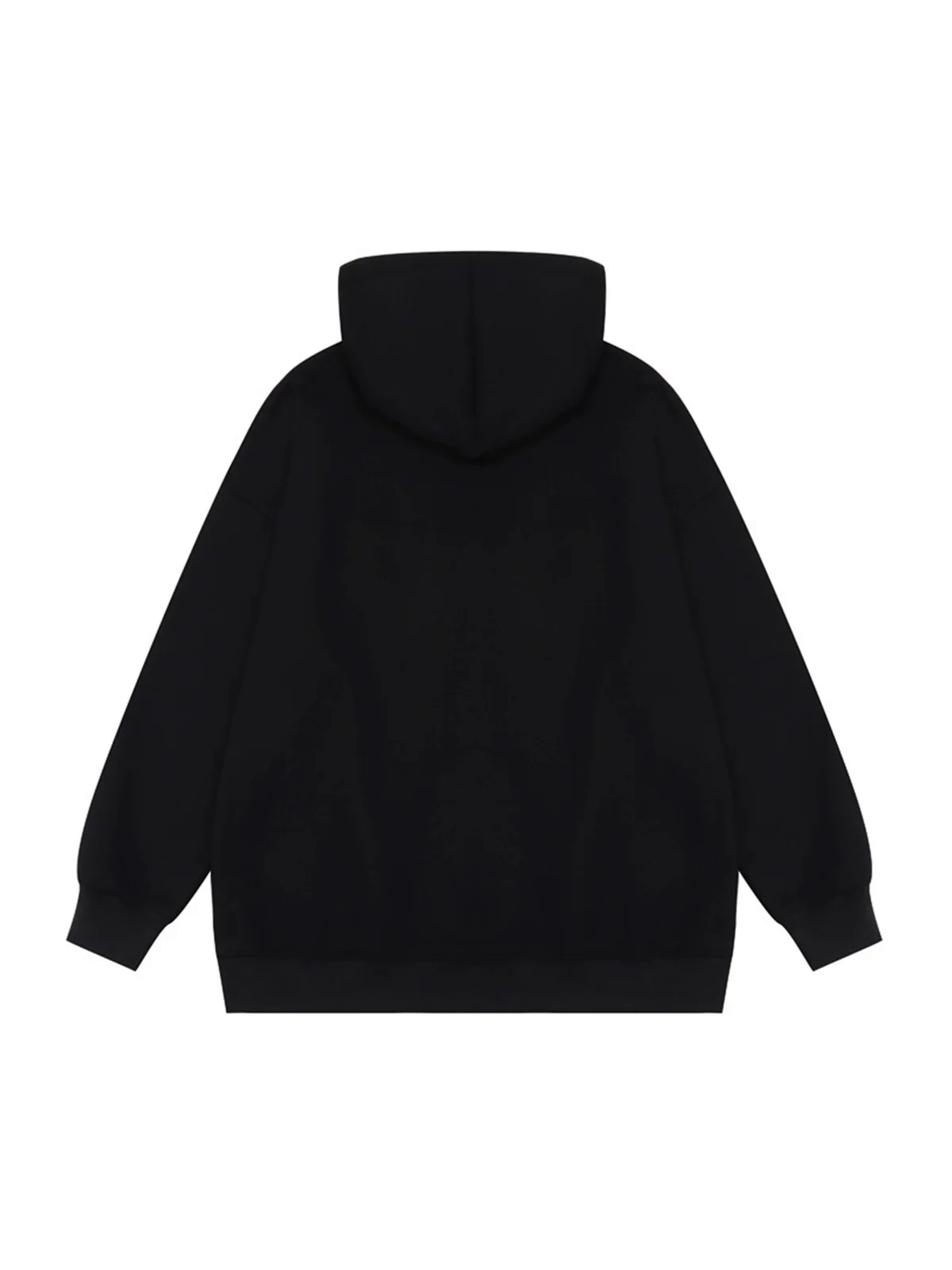 Blur Graphic Chain Hooded Sweatshirt