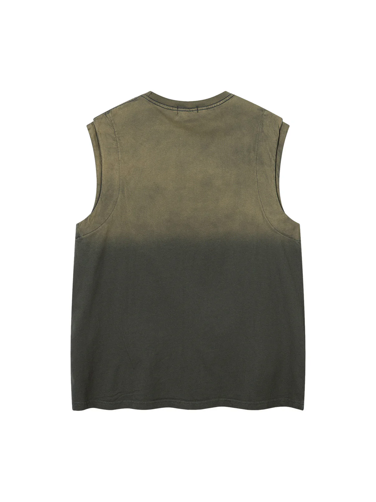 Gradient Embroidered Stars Tank Top