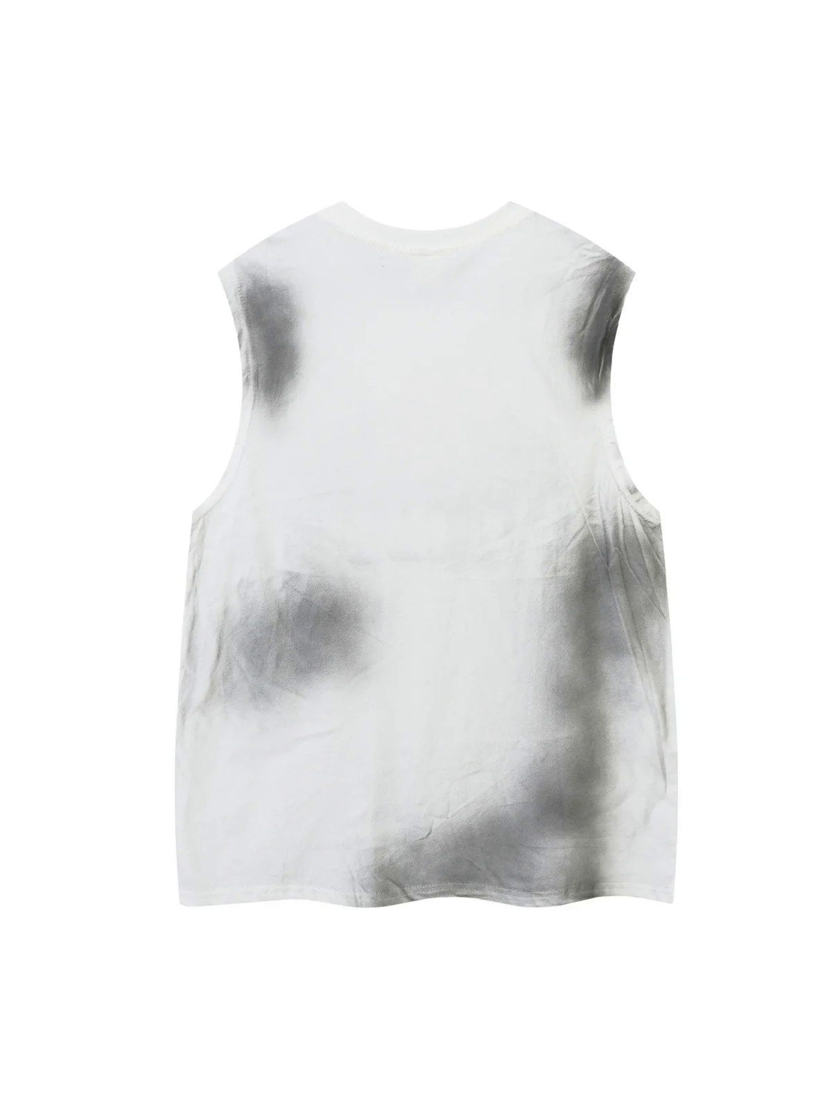 Letter Patchwork Gradient Tank Top