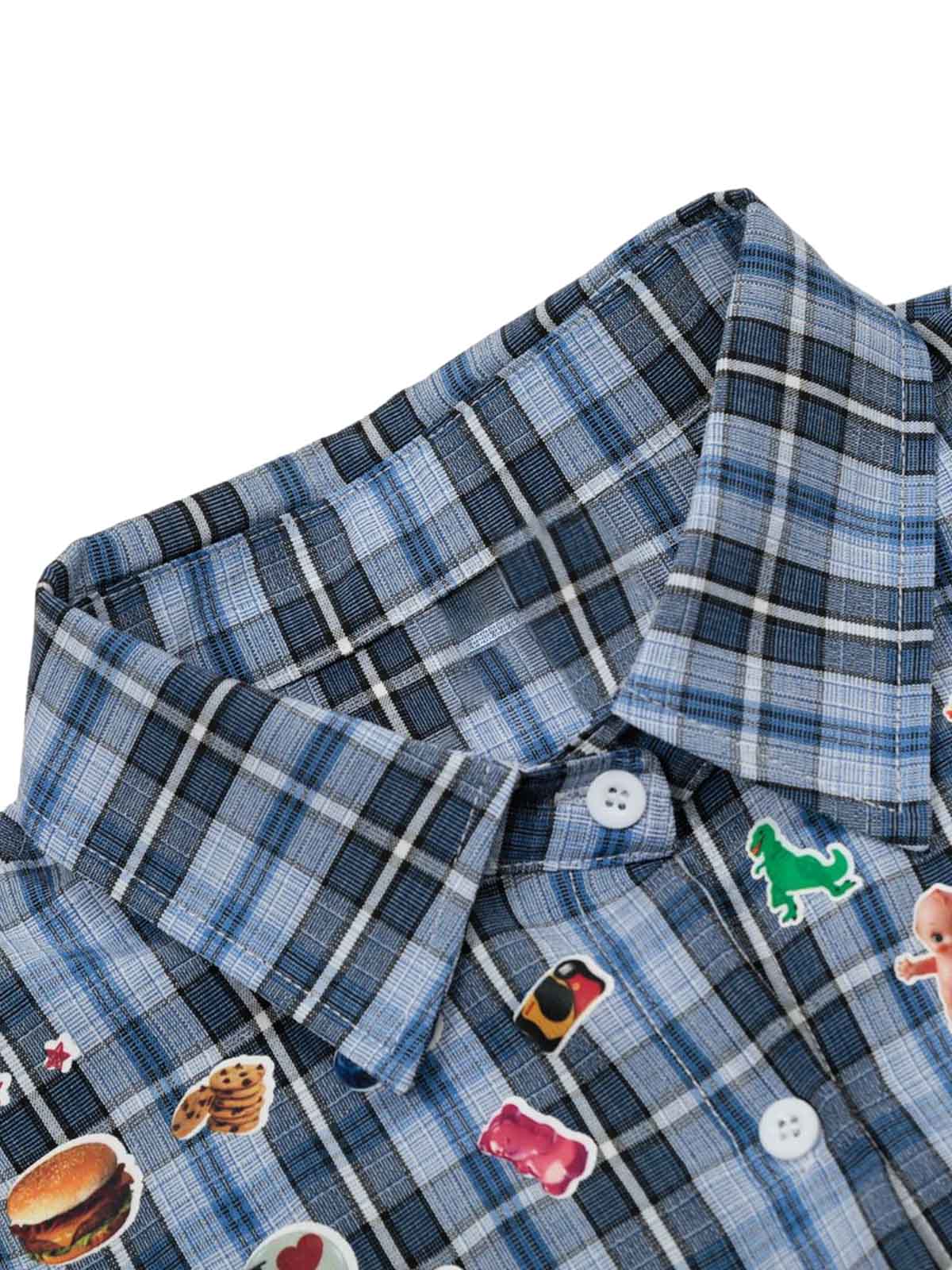 Street Retro Cleanfit Plaid Shirt