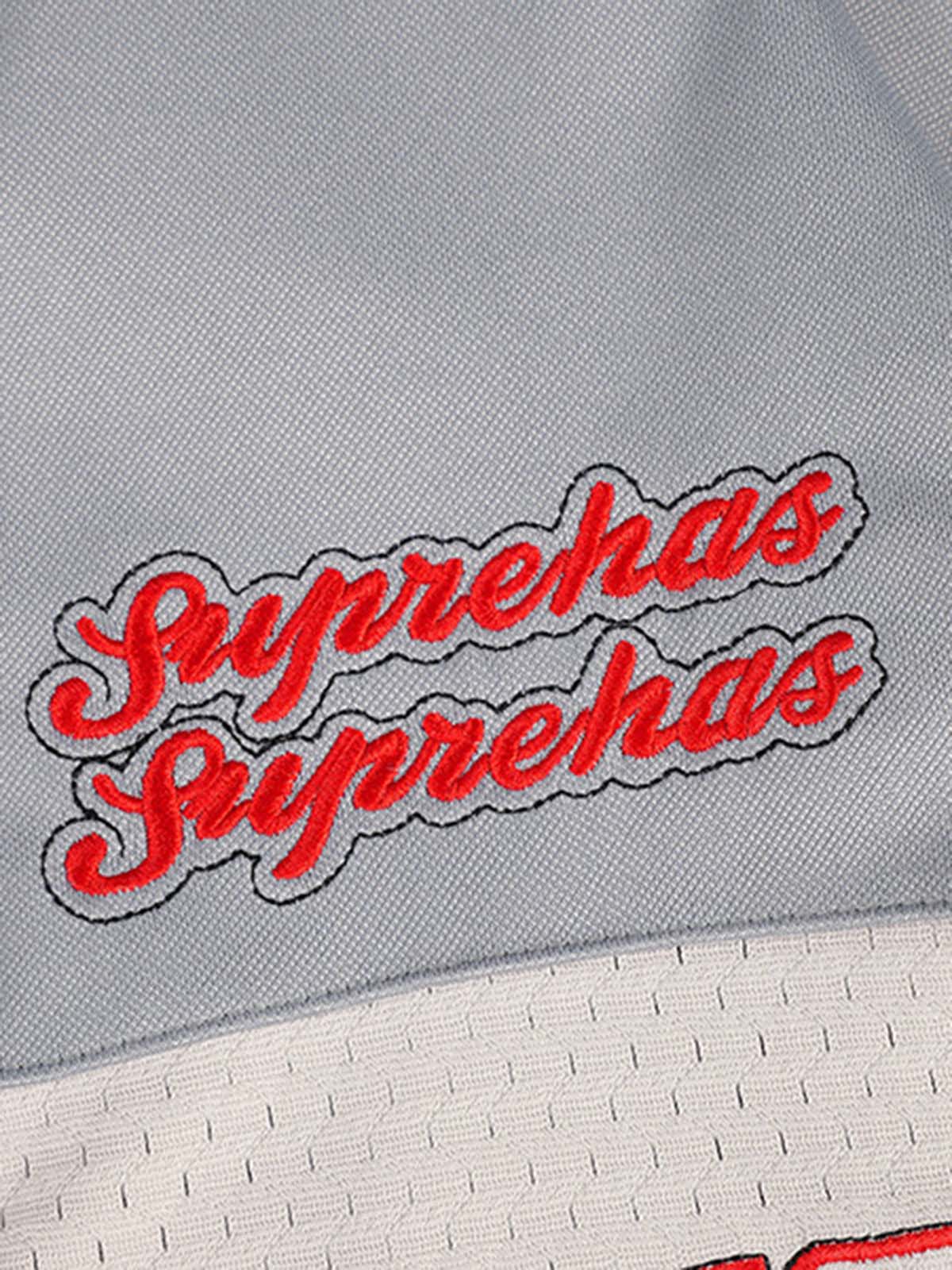 Retro Sports Jersey Polo Shirt