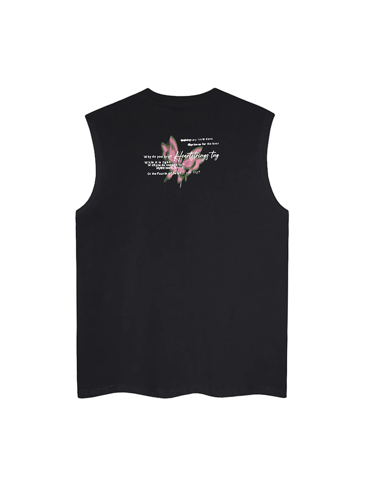Street Butterfly Graphic Tank Top