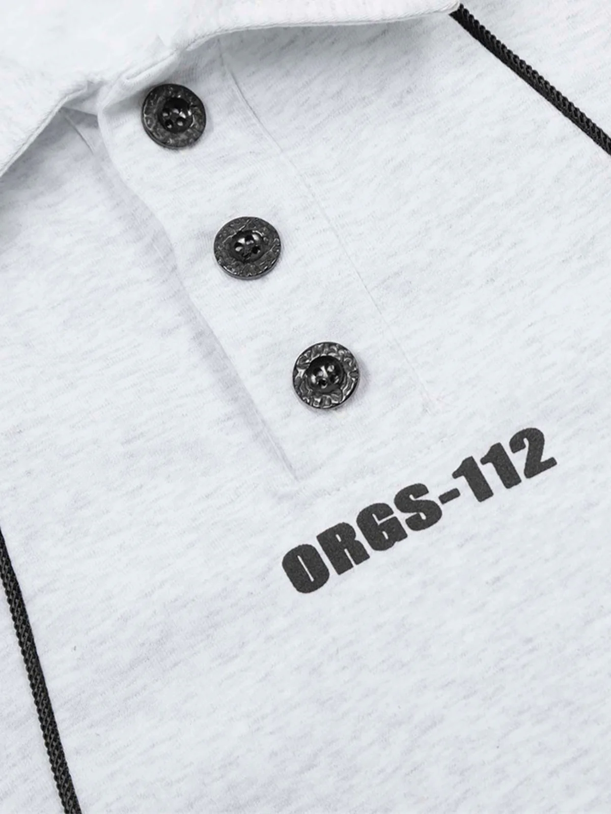 Street Contrast Panel Polo Shirt