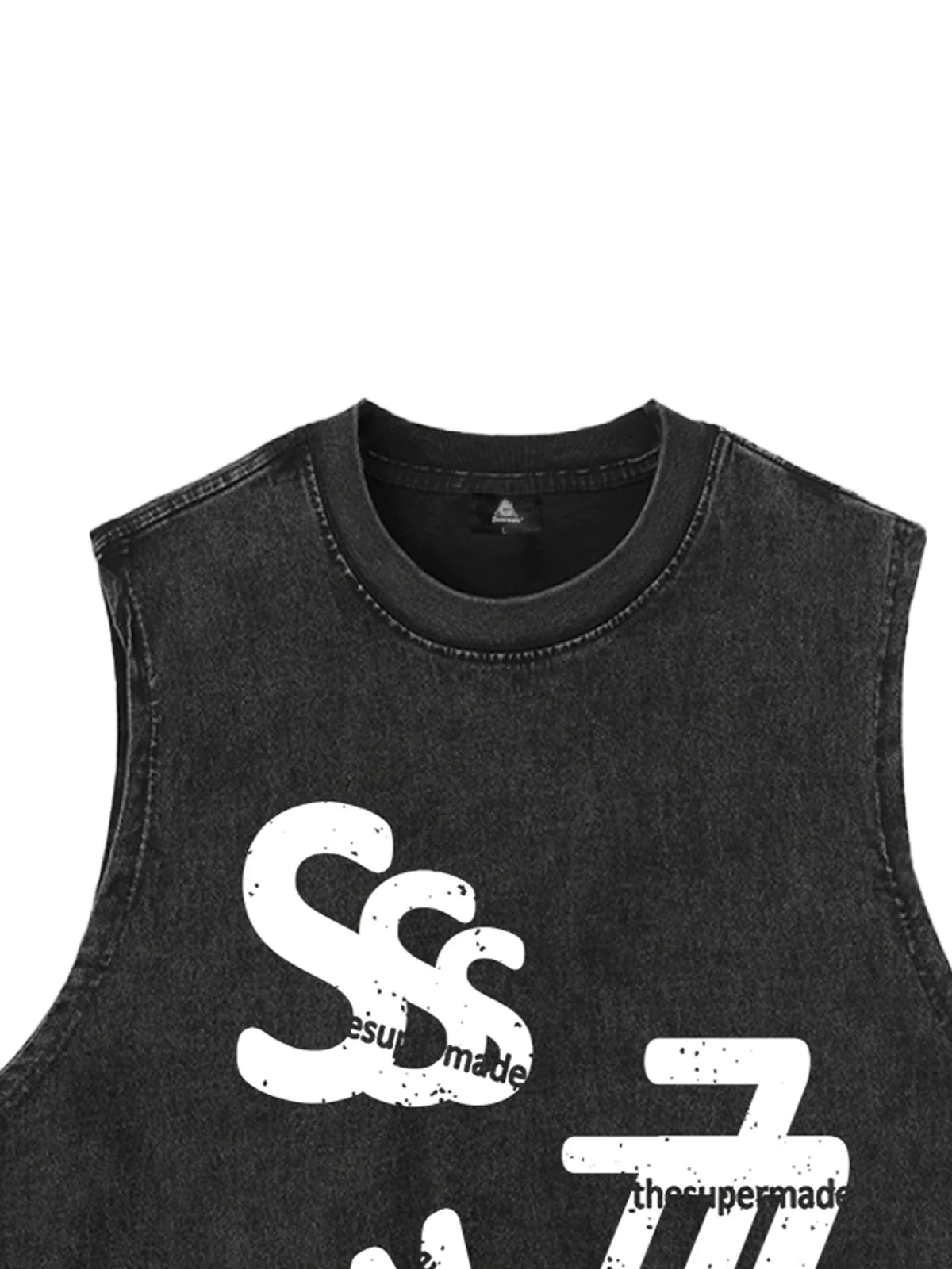 Original Letter Graphic Vest
