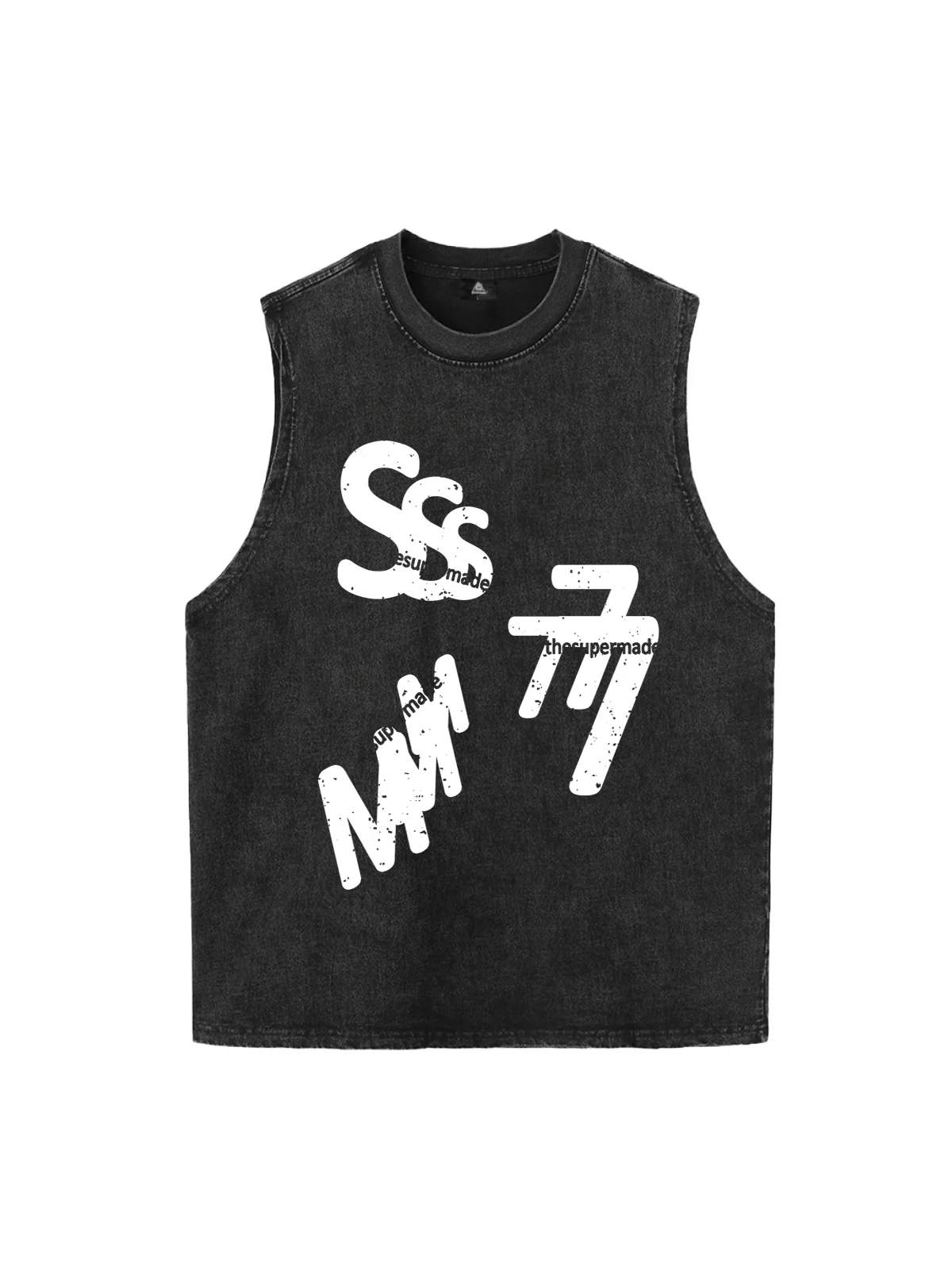 Original Letter Graphic Vest