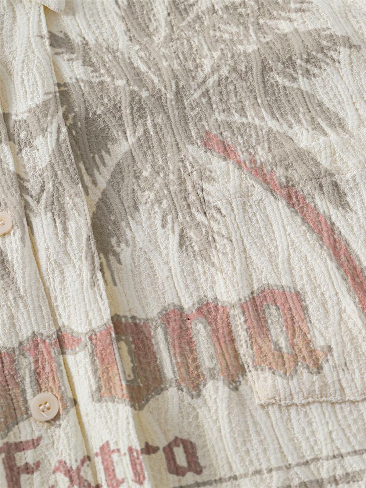 Palm Tree Short-Sleeve Shirt