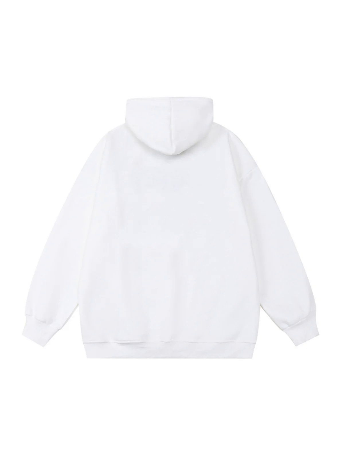 Blur Graphic Chain Hooded Sweatshirt