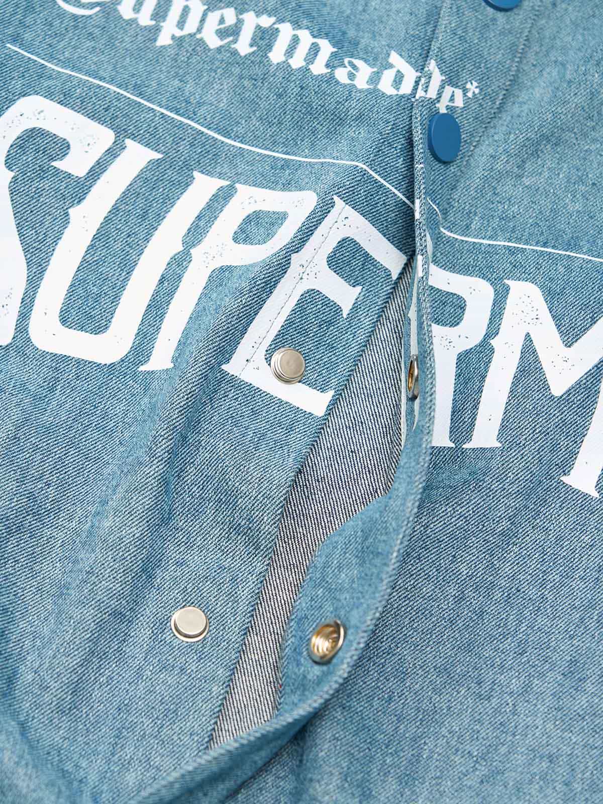 Original Embroidered Patches Denim Shirt