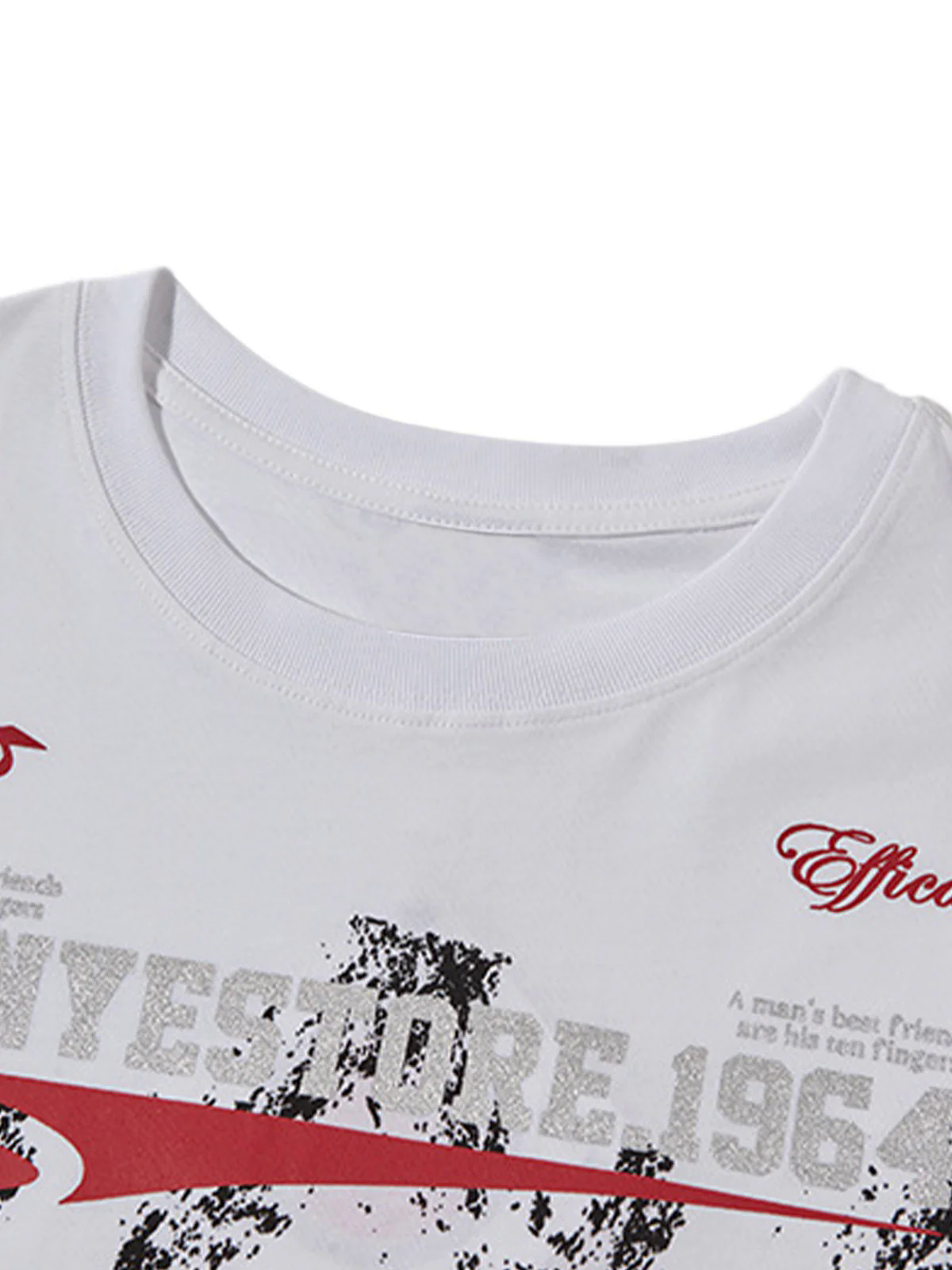 Retro Tattered Print Vest