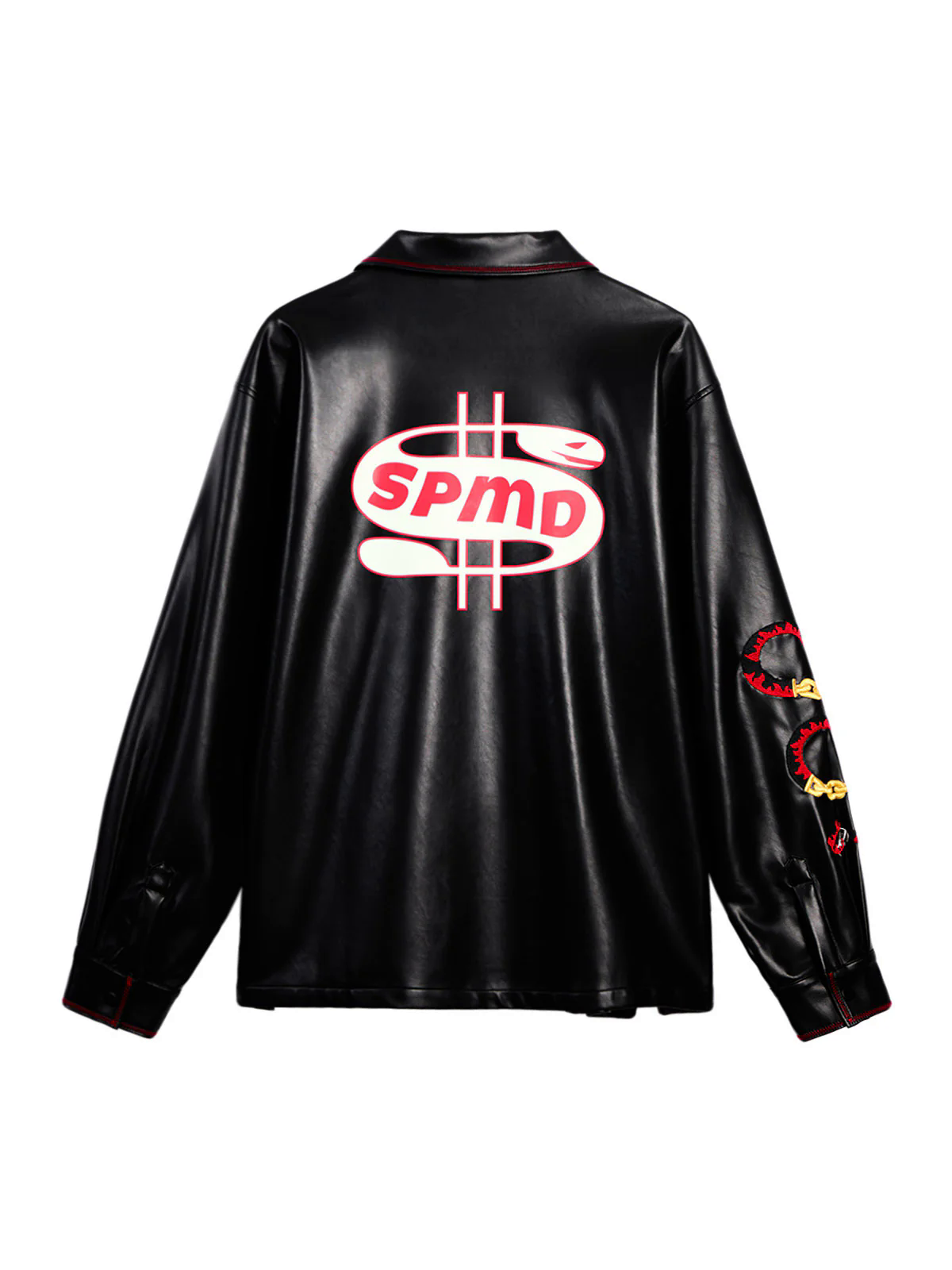 Original Embroidered Leather Shirt