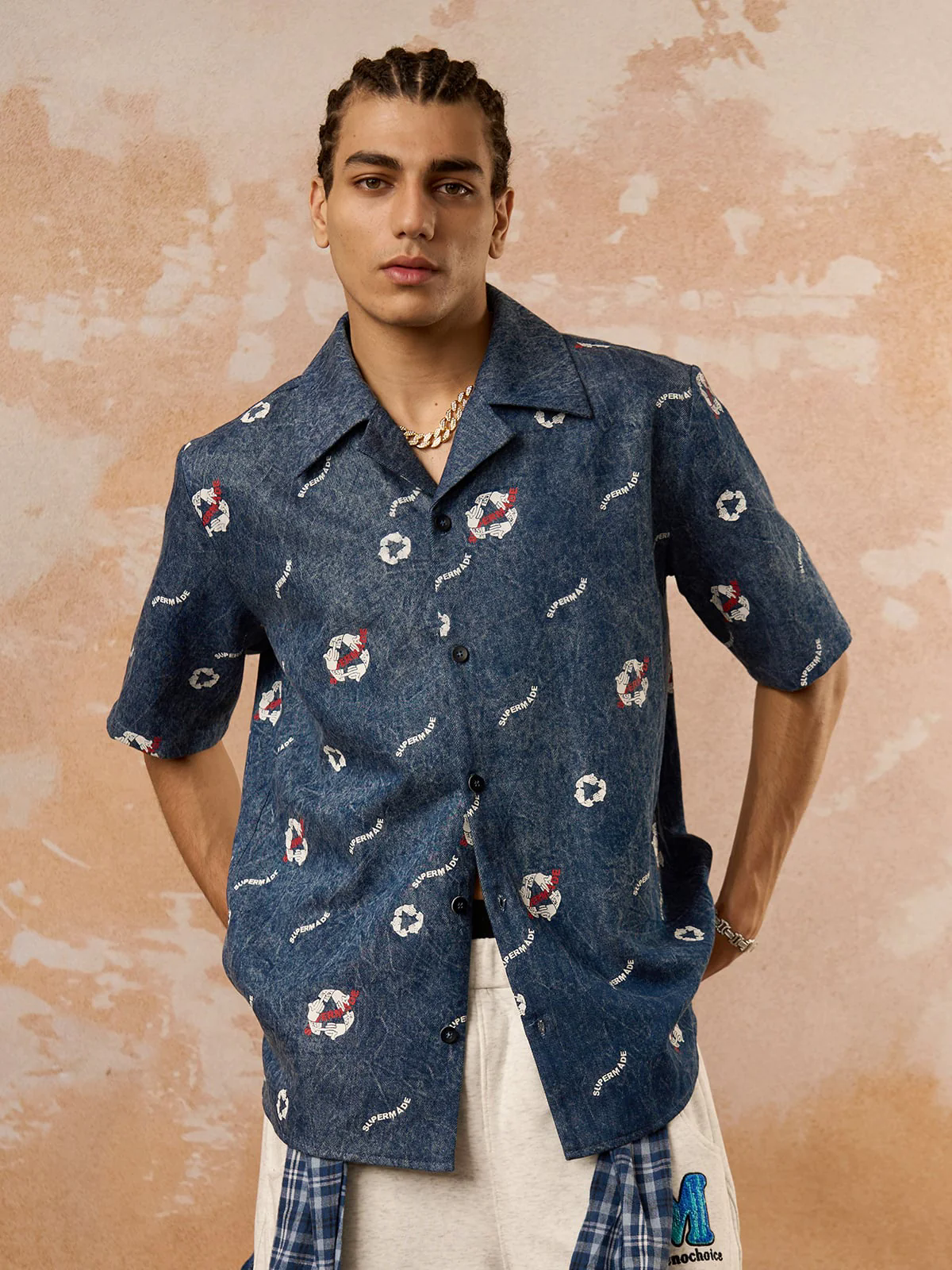 Original Print Denim Shirts