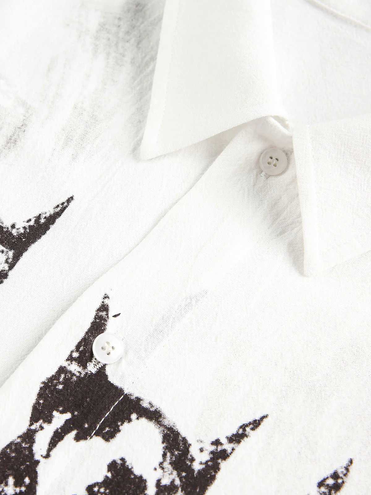 Doberman Print Short Sleeve Shirt