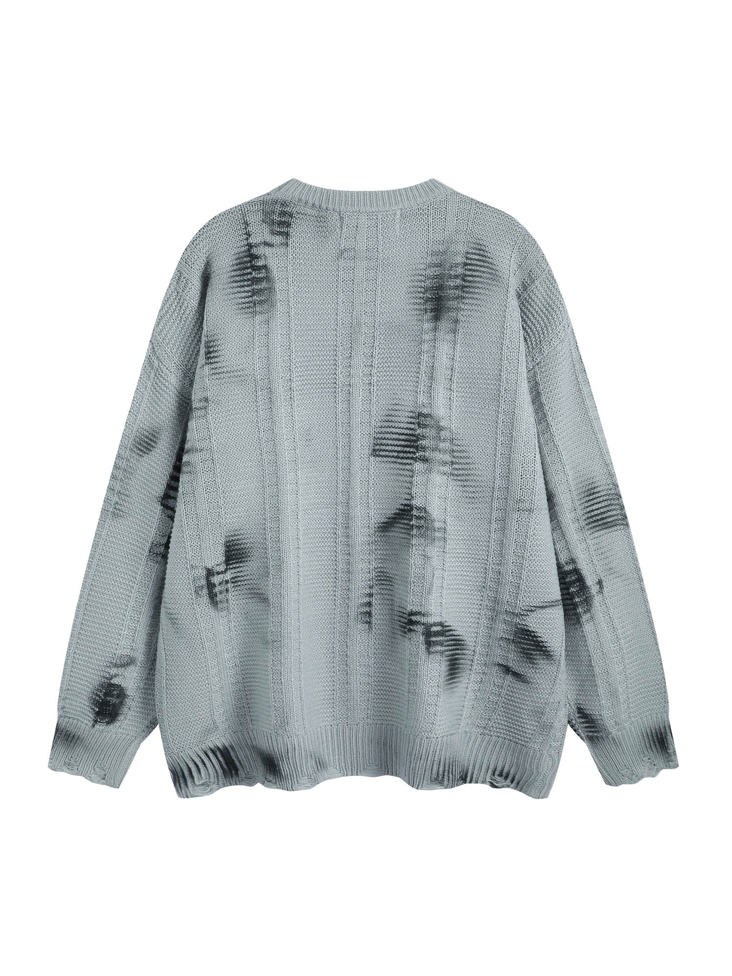 Tie-Dye Wasteland Style Sweater - 2187